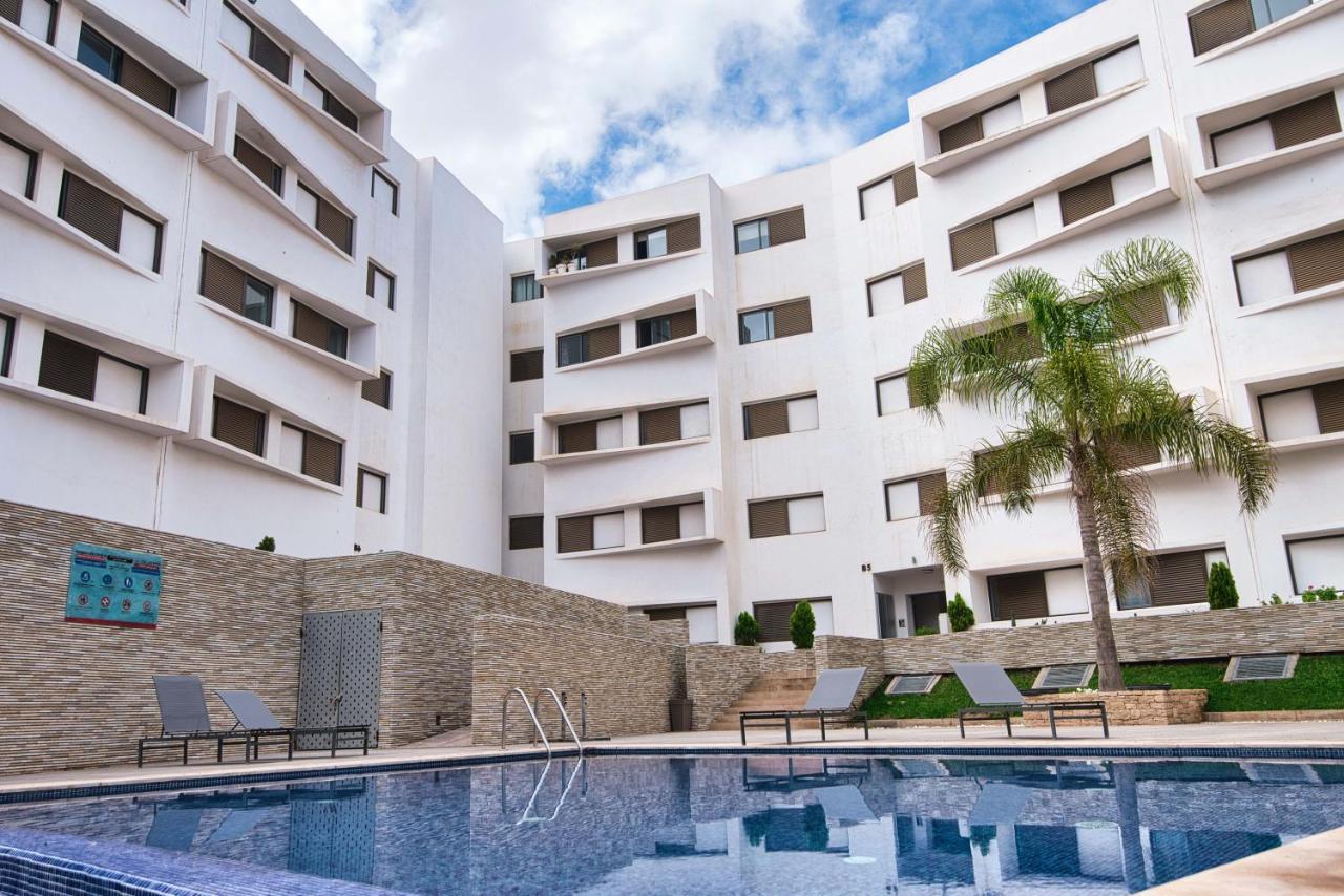 Luxury Apartment 100Sqm With Pool Near Beach Wifi Unlimited With Optical Fiber Agadir Extérieur photo